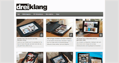 Desktop Screenshot of klangklangklang.de